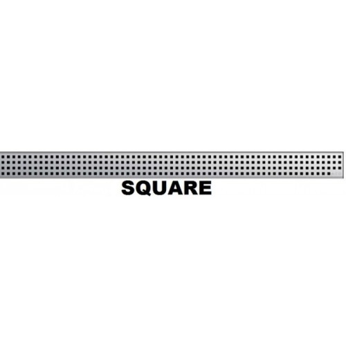 ACO ShowerDrain C Designrost Square aus Edelstahl 685 mm, 9010.88.68