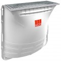 ACO Therm Lichtschacht, 80 x 60 x 40 cm, Streckmetallrost, begehbar 35600