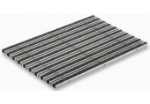 ACO Self Vario Schuhabstreifermatte Rips mit Bürstenstreifen 60 x 40 cm - anthrazit 37160