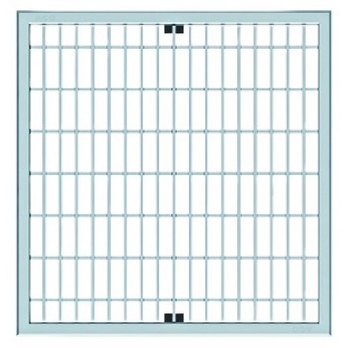 ACO Self XtraPoint Maschenrost 250 x 250 mm (30x10 mm) aus verzinktem Stahl, B125 319439