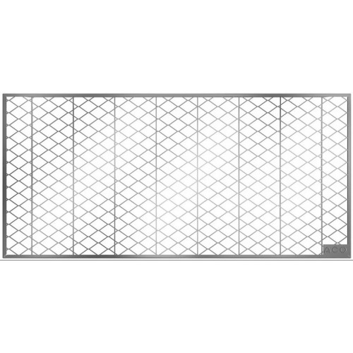 ACO Streckmetallrost 100 x 40 cm, Stahl verzinkt, begehbar 35573