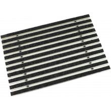 ACO Vario 2.0 Schuhabstreifermatte 60 x 60 cm, Rips, anthrazit 3008311