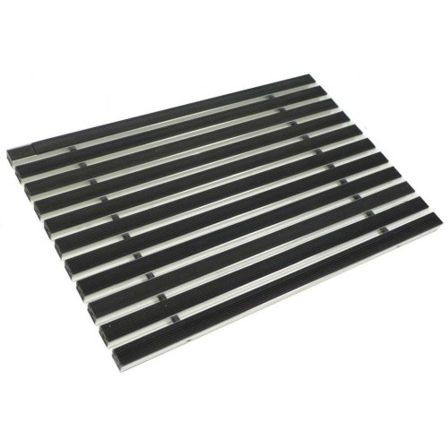 ACO Vario 2.0 Schuhabstreifermatte 60 x 40 cm, Gummi, schwarz 3008433