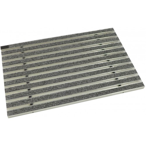 ACO Vario 2.0 Schuhabstreifermatte 100 x 50 cm, Rips, hellgrau 3008439