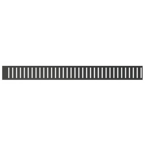 ALCAPLAST Rost für Duschrinne 1150mm, Schwarz-Matt PURE-1150BLACK