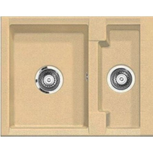 ALVEUS Algranitspüle CUBO 20 cappuccino metalik 1054650