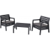 ALLIBERT DELANO Balcony Garten Set, graphit/grau 17201164