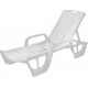 KETER FLORIDA Liegestuhl, 190 x 67 x 42 cm, weiß 17180024