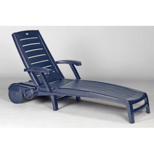 CURVER SPARTA Liegestuhl, 194 x 74 x 30 cm, blau 17182924