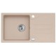 ALVEUS GALAPAGOS 30 Granitspüle, 770 x 430 mm, beige