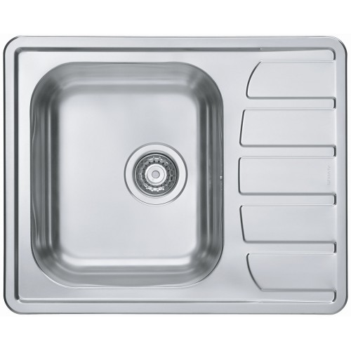 ALVEUS ZOOM 10 Maxim Edelstahlspüle, 615 x 500 mm, Satin 1100215 ALVEUS ZOOM 10 Maxim Edelstahlspüle, 615 x 500 mm, Satin 1100215