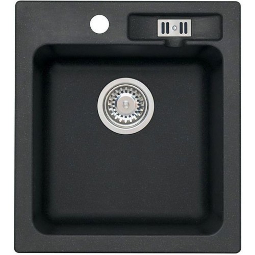 ALVEUS VICTORIA 20 Granitspüle, 430 x 474 mm, schwarz ALVEUS VICTORIA 20 Granitspüle, 430 x 474 mm, schwarz