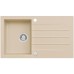 ALVEUS CORTINA 130 Granitspüle 860 x 500 mm, POP-UP, beige