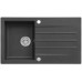 ALVEUS CORTINA 130 Granitspüle 860 x 500 mm, POP-UP, schwarz