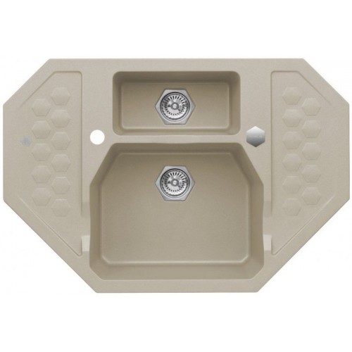 ALVEUS SENSUAL 60 Granitspüle, 900 x 610 mm, pebble 02 ALVEUS SENSUAL 60 Granitspüle, 900 x 610 mm, pebble 02