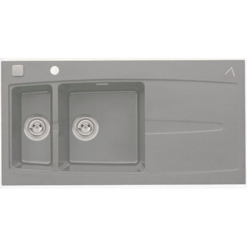 ALVEUS Apelles 70 Granitspüle, 1000 x 510 mm, steel 04 4507004