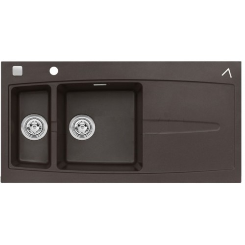 ALVEUS Apelles 70 Granitspüle, 1000 x 510 mm, chocolate 03 4507003