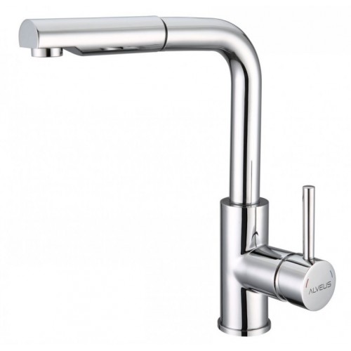 ALVEUS SIROS Küchenarmatur, ausziehbar, Chrom 1129047 ALVEUS SIROS Küchenarmatur, ausziehbar, Chrom 1129047