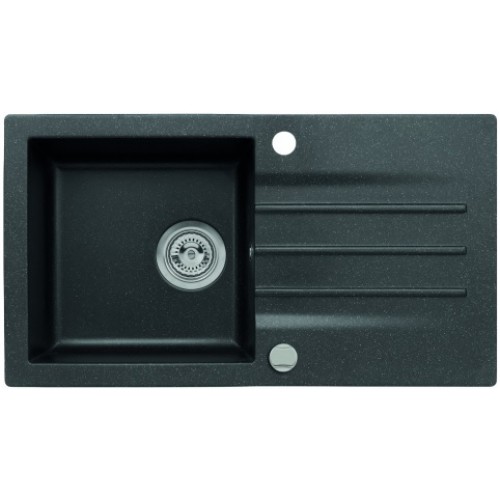 ALVEUS Cortina 70 Granitspüle 780 x 435 mm, POP-UP, schwarz 1633091 ALVEUS Cortina 70 Granitspüle 780 x 435 mm, POP-UP, schwarz 1633091