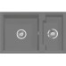 ALVEUS Algranitspüle CUBO 50 anthrazit 1054743