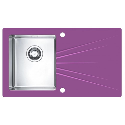 ALVEUS Karat 10 Küchenspüle, 860 x 500 mm, lila Karat10/fialova ALVEUS Karat 10 Küchenspüle, 860 x 500 mm, lila Karat10/fialova