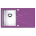 ALVEUS Karat 10 Küchenspüle, 860 x 500 mm, lila Karat10/fialova