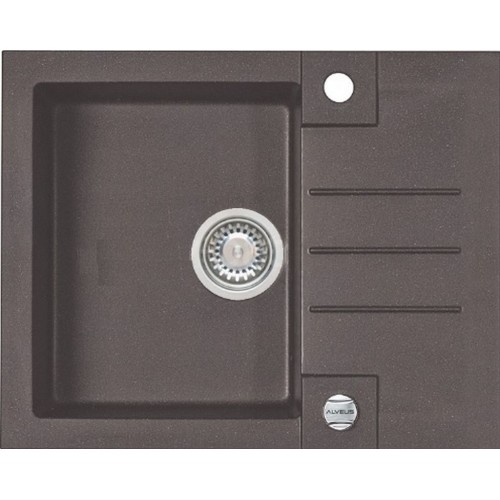 ALVEUS ROCK 30 Granitspüle, 595x475 mm, granital plus chocolate 03