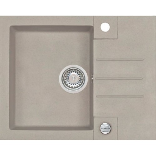 ALVEUS ROCK 30 Granitspüle, 595x475 mm, granital plus pebble 02 ALVEUS ROCK 30 Granitspüle, 595x475 mm, granital plus pebble 02