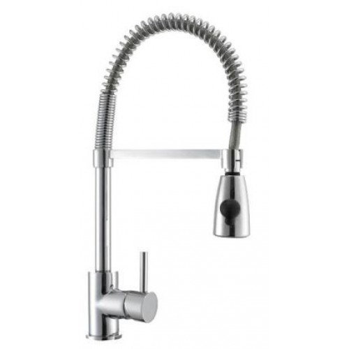 ALVEUS Küchenarmatur SALTO II chrom - Standarmaturr mit Schlauchbrause 2070601