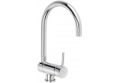 B-Ware! ALVEUS TINAX Vorfenster-Küchenarmatur, Chrom 480531-beschädigt!