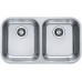 ALVEUS DUO 30 Edelstahlspüle, 752 x 440 mm 1036849