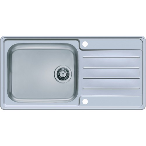 ALVEUS PRAKTIK 100 Edelstahlspüle, 980x500 mm, Satin 1085977 ALVEUS PRAKTIK 100 Edelstahlspüle, 980x500 mm, Satin 1085977