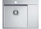 ALVEUS QUARTO 20 Edelstahlspüle, 615 x 480 mm 1124383