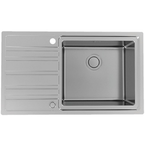 ALVEUS RANDO UP 50 R Edelstahlspüle, 865 x 505 mm, rechts 1136610 ALVEUS RANDO UP 50 R Edelstahlspüle, 865 x 505 mm, rechts 1136610