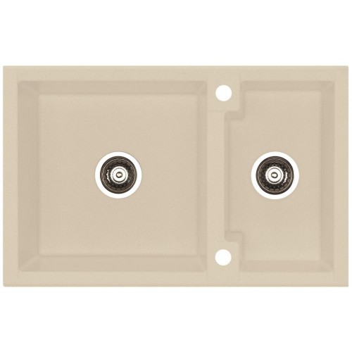 ALVEUS Algranitspüle CUBO 50 cappuccino 1054746
