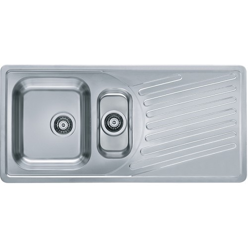 ALVEUS Elegant 100 Küchenspüle CrNi Edelstahl 1110 x 510 mm 1009388 ALVEUS Elegant 100 Küchenspüle CrNi Edelstahl 1110 x 510 mm 1009388