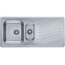 ALVEUS Elegant 100 Küchenspüle CrNi Edelstahl 1110 x 510 mm 1009388