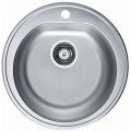 ALVEUS FORM 30 Edelstahlspüle, 510 mm, T. 185 mm, Satin 1116756