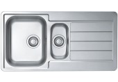 ALVEUS LINE 10 Edelstahlspüle, 980 x 500 mm, Leinen 1082451