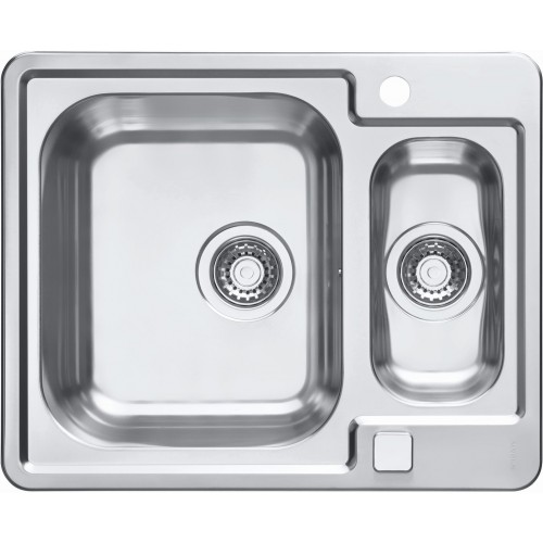 ALVEUS LINE 50 Maxim Edelstahlspüle, 620 x 505 mm 1085957
