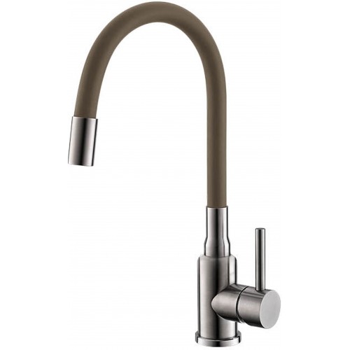 ALVEUS MINTAS Küchenarmatur, beige/Chrom gebürstet 1144429