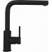 ALVEUS ZEOS - P Küchenarmatur, ausziehbar, schwarz matt 1136505