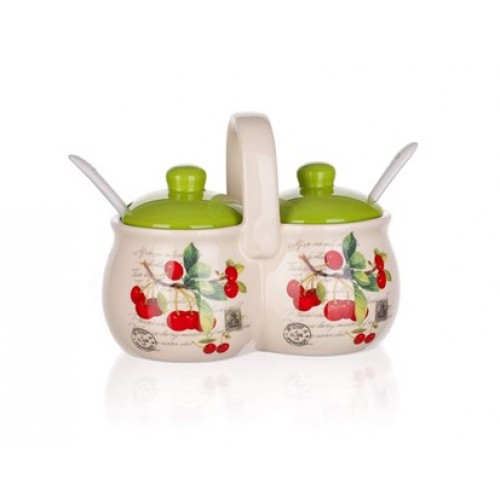 BANQUET 2-teilige Dose mit Löffeln Cherry 60ZF1097CH-A