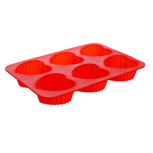 Silikonform Herz 24,5x17,5x3 cm Culinaria red Silikonform Herz 24,5x17,5x3 cm Culinaria red