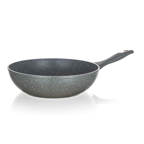 BANQUET GRANITE Wok Pfanne antihaft Grey 28 cm 40050728G