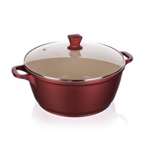 BANQUET GOURMET Ceramia Topf mit Keramikoberfläche, 28 x 12,5 cm 4020109