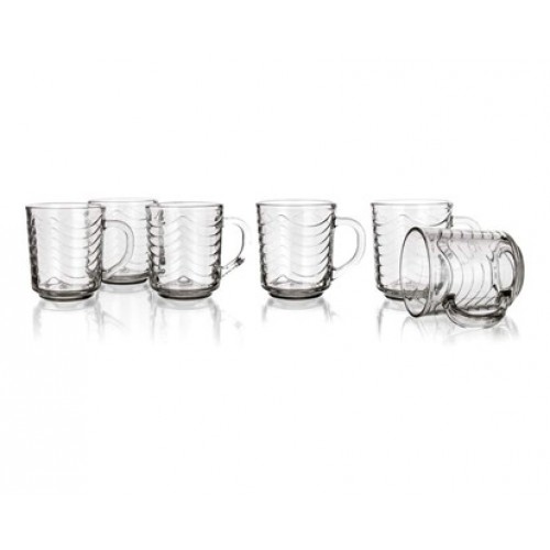 BANQUET Wave Glastassen, 6er Set 04M244856 BANQUET Wave Glastassen, 6er Set 04M244856