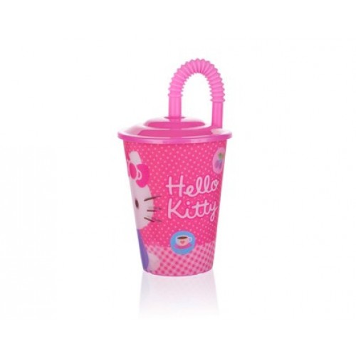 BANQUET Trinkbecher mit Deckel 450 ml Hallo Kitty L 1213HK37371