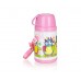 BANQUET Thermoflasche mit Becher EULE Pink 320 ml 12638000P