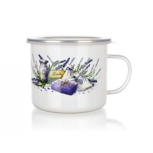 BANQUET "Lavender" Topf 0,9 L emailiert 13RMVEG08 BANQUET "Lavender" Topf 0,9 L emailiert 13RMVEG08